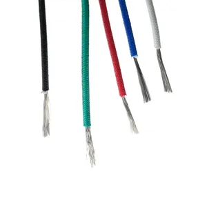 High Temperature Braided Silicone Wire