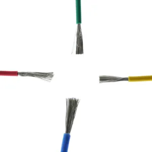 Multi-Color Silicone Wire with Tin-Plated Copper Core